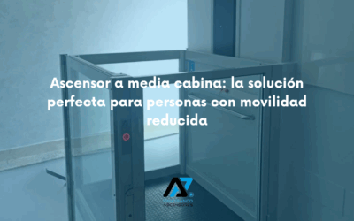 Ascensor a media cabina: la solución perfecta para personas con movilidad reducida