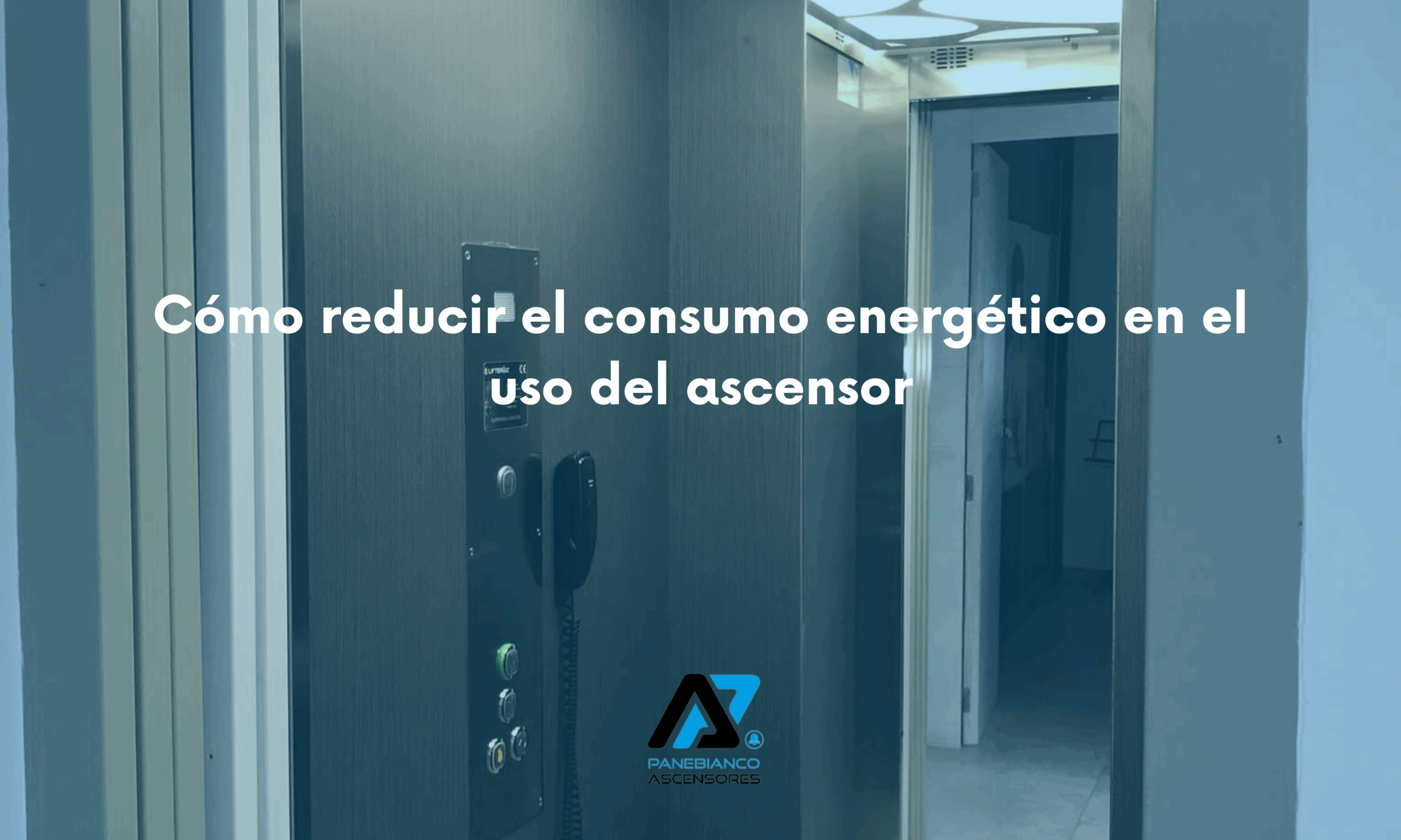 Cómo reducir el consumo energético en el uso del ascensor