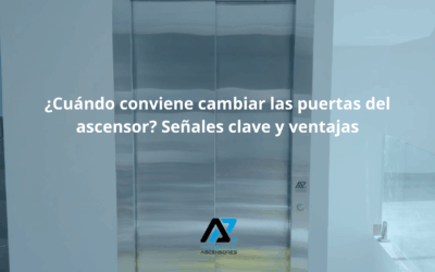 ¿Cuándo conviene cambiar las puertas del ascensor? Señales clave y ventajas