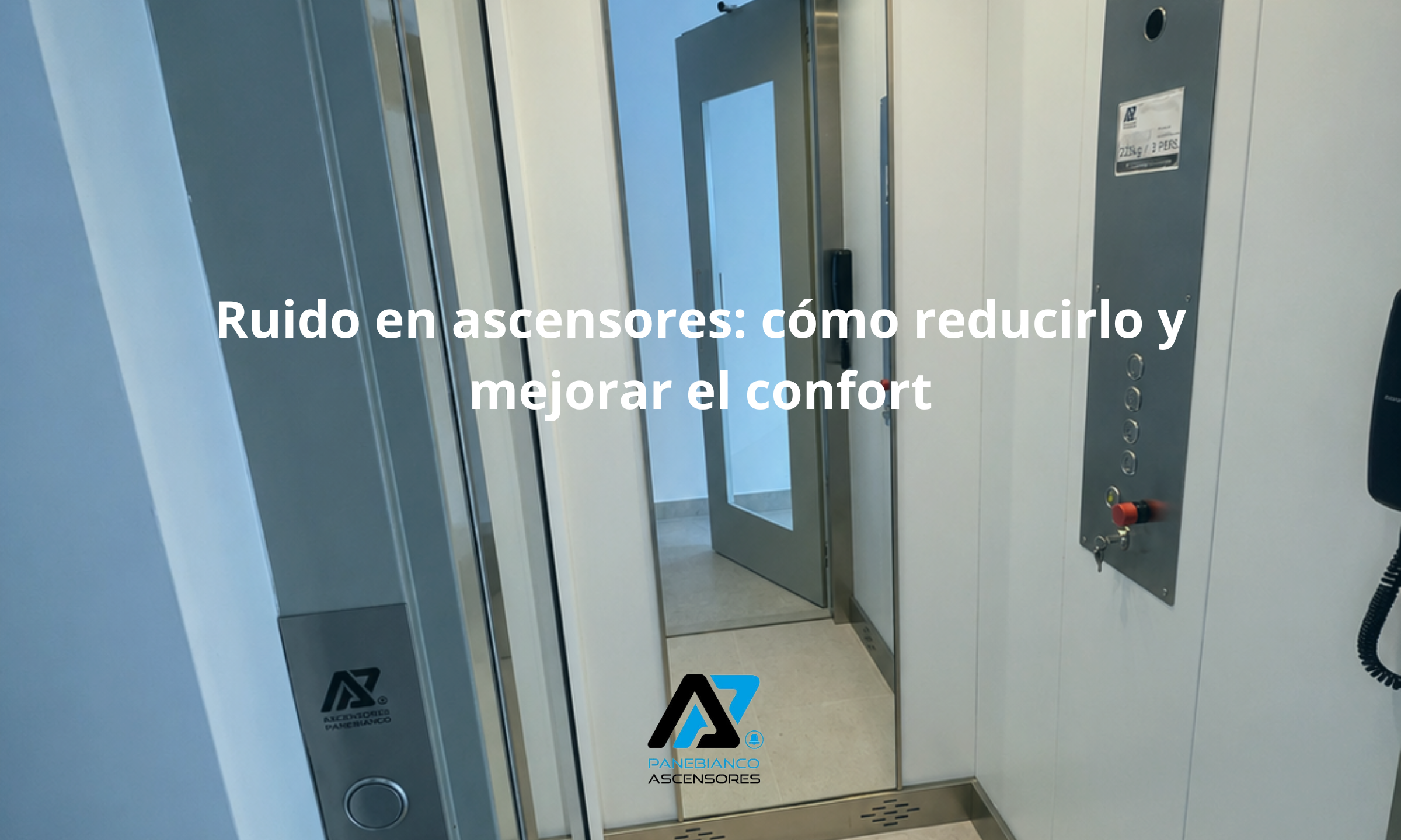 Ruido en ascensores: cómo reducirlo y mejorar el confort